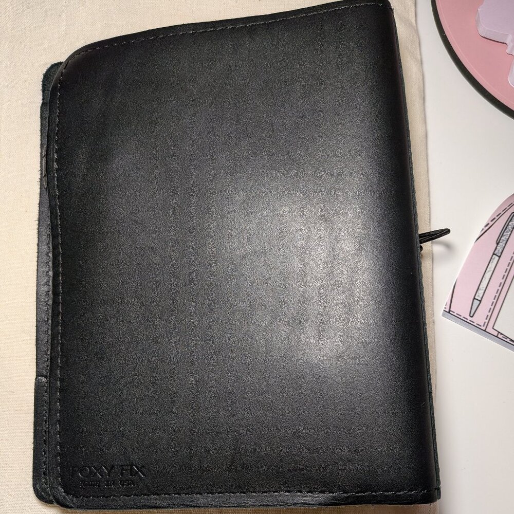 Foxy Fix- Travelers Notebook  Black No5 - Picture 6 of 8